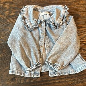 12-18 mo Zara Kids Light Blue Button Down Denim jacket